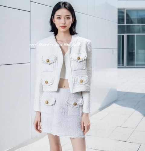 溫碧霞自創(chuàng)IRENENA服裝名媛風(fēng)法式上衣